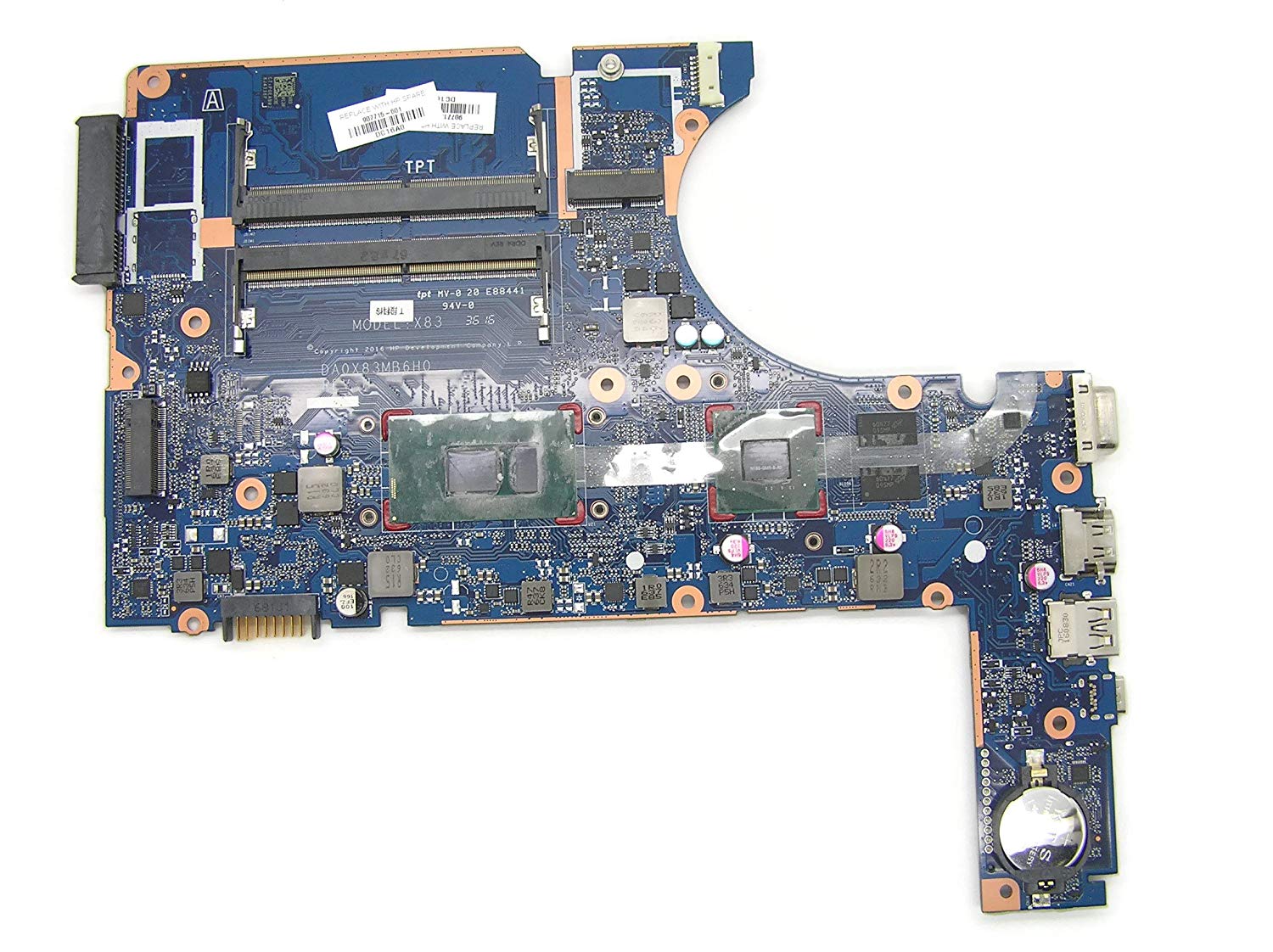 HP 907715-001 907715-601 907715-501 MOTHERBOARD FOR HP Probook 470 G4 Series laptop DA0X83MB6H0 SR2ZV i7-7500